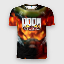 Мужская спорт-футболка Doom eternal games