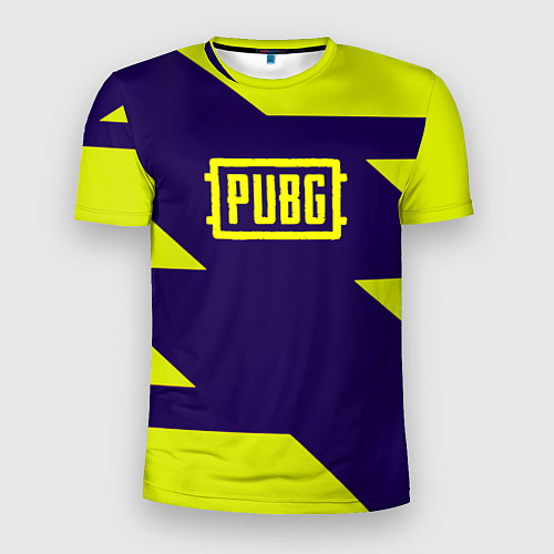 Мужская спорт-футболка PUBG geomatry cybersport / 3D-принт – фото 1