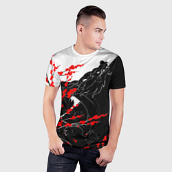 Футболка спортивная мужская Tokyo Dragon, цвет: 3D-принт — фото 2