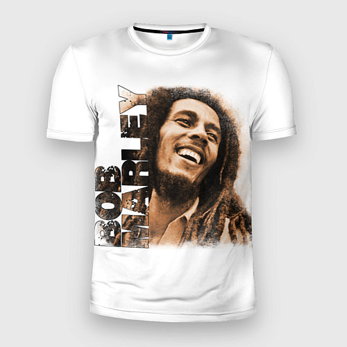 Мужская спорт-футболка Музыкант Боб Марли арт / 3D-принт – фото 1