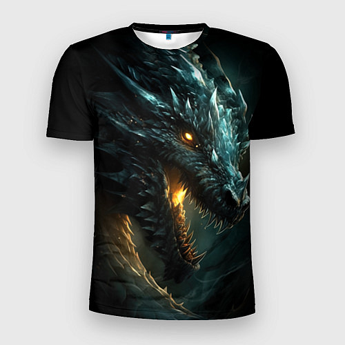 Мужская спорт-футболка Древний дракон символ 2024 / 3D-принт – фото 1