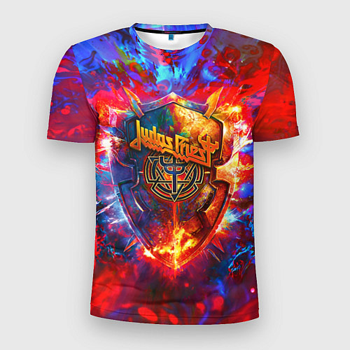 Мужская спорт-футболка Invincible shield - Jadas Priest / 3D-принт – фото 1