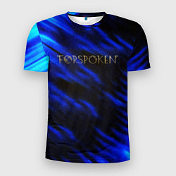 Мужская спорт-футболка Forspoken frey blue game abstraction