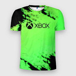 Мужская спорт-футболка Xbox game pass краски
