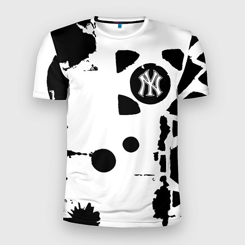 Мужская спорт-футболка New York yankees - baseball team pattern / 3D-принт – фото 1