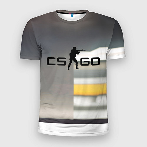 Мужская спорт-футболка Counter Strike go - shooter video game / 3D-принт – фото 1