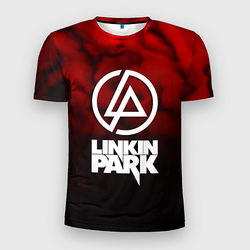 Мужская спорт-футболка Linkin park strom честер / 3D-принт – фото 1