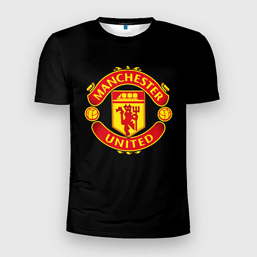 Мужская спорт-футболка Manchester United fc club / 3D-принт – фото 1