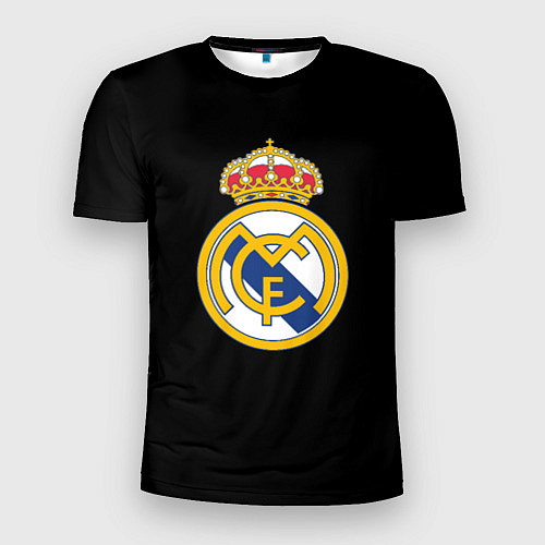 Мужская спорт-футболка Real madrid fc club / 3D-принт – фото 1
