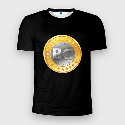 Мужская спорт-футболка BTC money / 3D-принт – фото 1
