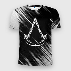 Мужская спорт-футболка Assassins creed Mirage - потертости