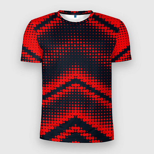 Мужская спорт-футболка Geometric angles / 3D-принт – фото 1