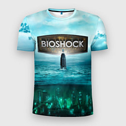 Мужская спорт-футболка BioShock the collection