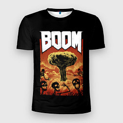 Футболка спортивная мужская Boom - Doom, цвет: 3D-принт