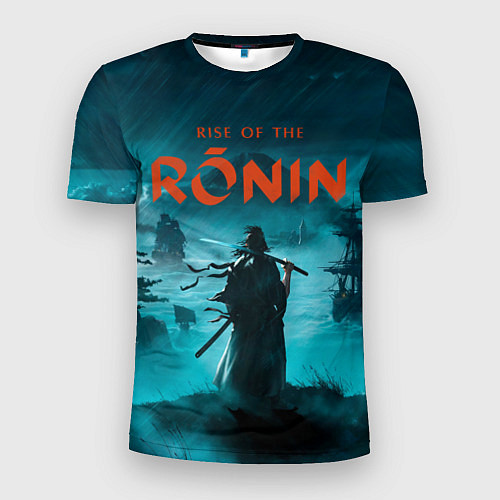 Мужская спорт-футболка Ронин rise of the ronin / 3D-принт – фото 1