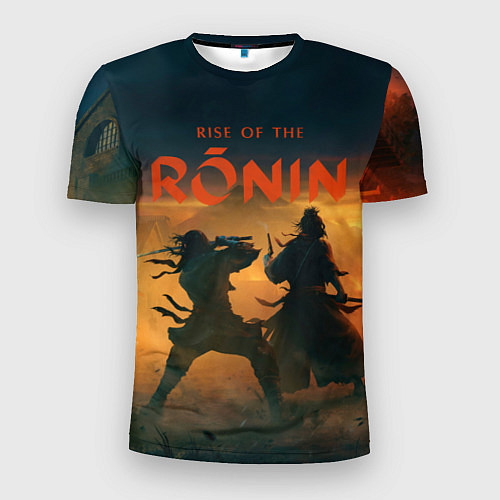 Мужская спорт-футболка Самураи rise of the ronin / 3D-принт – фото 1