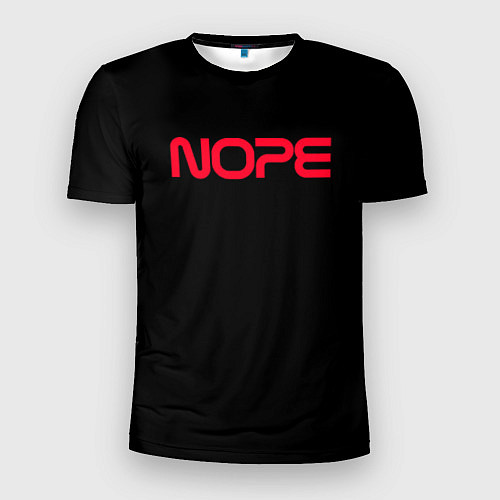 Мужская спорт-футболка Nope - NASA / 3D-принт – фото 1