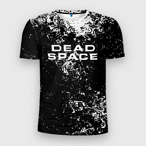Мужская спорт-футболка Мёртвый космос брызги красок / 3D-принт – фото 1