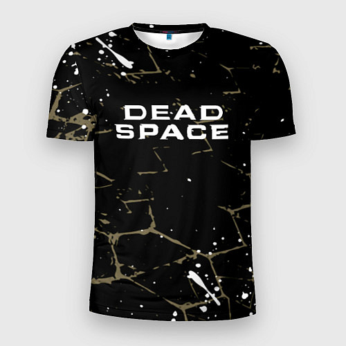 Мужская спорт-футболка Dead space текстура / 3D-принт – фото 1