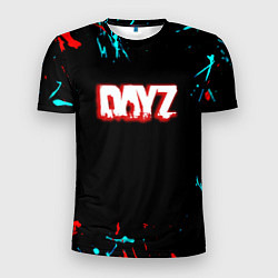 Мужская спорт-футболка DayZ краски