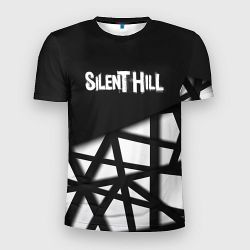 Мужская спорт-футболка Silent Hill геометрия / 3D-принт – фото 1