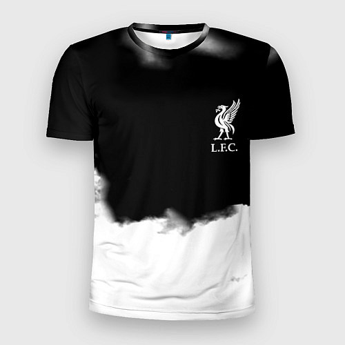 Мужская спорт-футболка Liverpool текстура / 3D-принт – фото 1