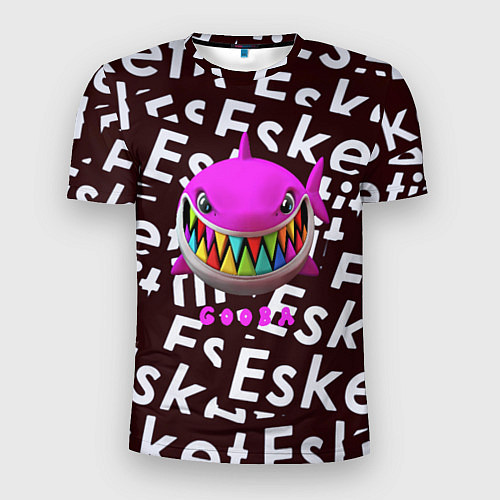 Мужская спорт-футболка Esskeetit logo pattern / 3D-принт – фото 1