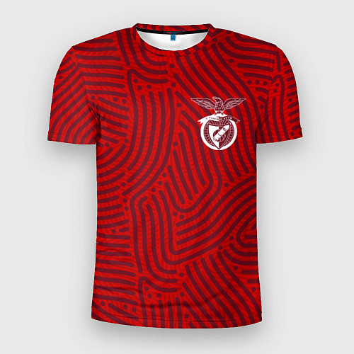Мужская спорт-футболка Benfica отпечатки / 3D-принт – фото 1