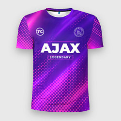 Мужская спорт-футболка Ajax legendary sport grunge