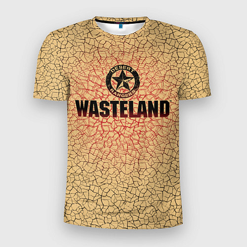 Мужская спорт-футболка Wasteland со значком рейнджера / 3D-принт – фото 1