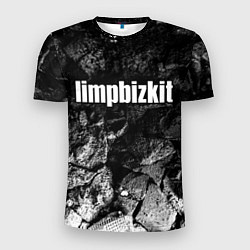 Мужская спорт-футболка Limp Bizkit black graphite