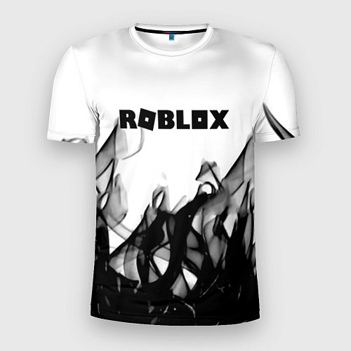 Мужская спорт-футболка Roblox flame текстура / 3D-принт – фото 1