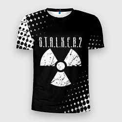 Мужская спорт-футболка Stalker: Shadow of Chernobyl радиоактивность