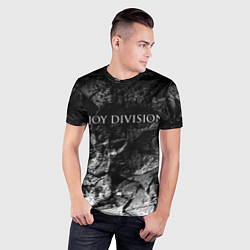 Футболка спортивная мужская Joy Division black graphite, цвет: 3D-принт — фото 2