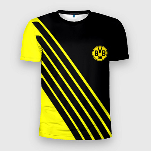 Мужская спорт-футболка Borussia sport line uniform / 3D-принт – фото 1