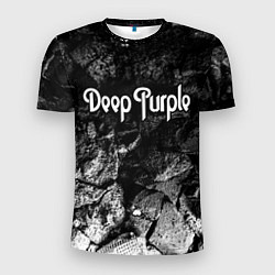 Мужская спорт-футболка Deep Purple black graphite