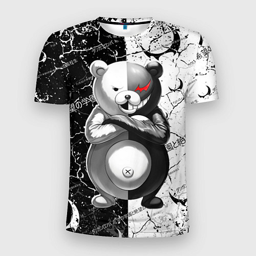 Мужская спорт-футболка Monokuma - Danganronpa / 3D-принт – фото 1
