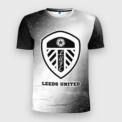Мужская спорт-футболка Leeds United sport на светлом фоне