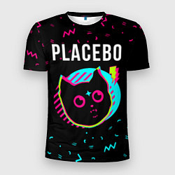 Футболка спортивная мужская Placebo - rock star cat, цвет: 3D-принт