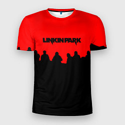 Мужская спорт-футболка Linkin park rock team