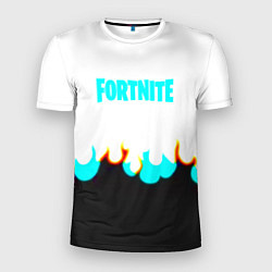 Мужская спорт-футболка Fortnite epic game fire