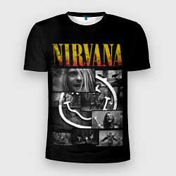 Мужская спорт-футболка Nirvana forever
