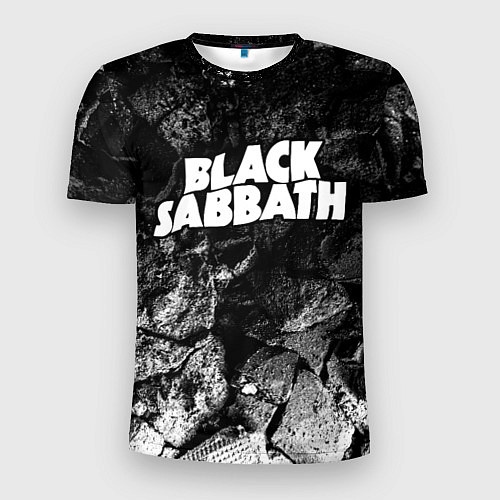 Мужская спорт-футболка Black Sabbath black graphite / 3D-принт – фото 1