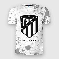 Мужская спорт-футболка Atletico Madrid sport на светлом фоне