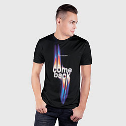 Футболка спортивная мужская I hope you dont come back, цвет: 3D-принт — фото 2