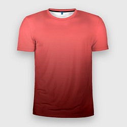 Мужская спорт-футболка Оттенок розовый антик градиент