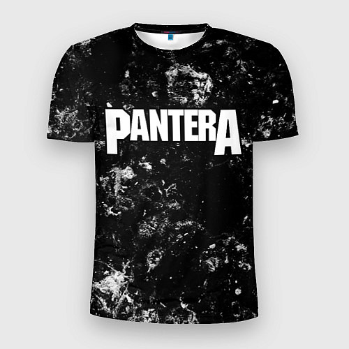 Мужская спорт-футболка Pantera black ice / 3D-принт – фото 1