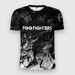 Мужская спорт-футболка Foo Fighters black graphite