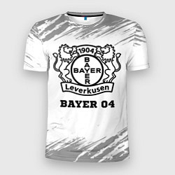 Футболка спортивная мужская Bayer 04 sport на светлом фоне, цвет: 3D-принт