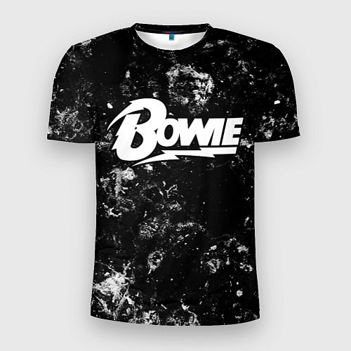 Мужская спорт-футболка David Bowie black ice / 3D-принт – фото 1